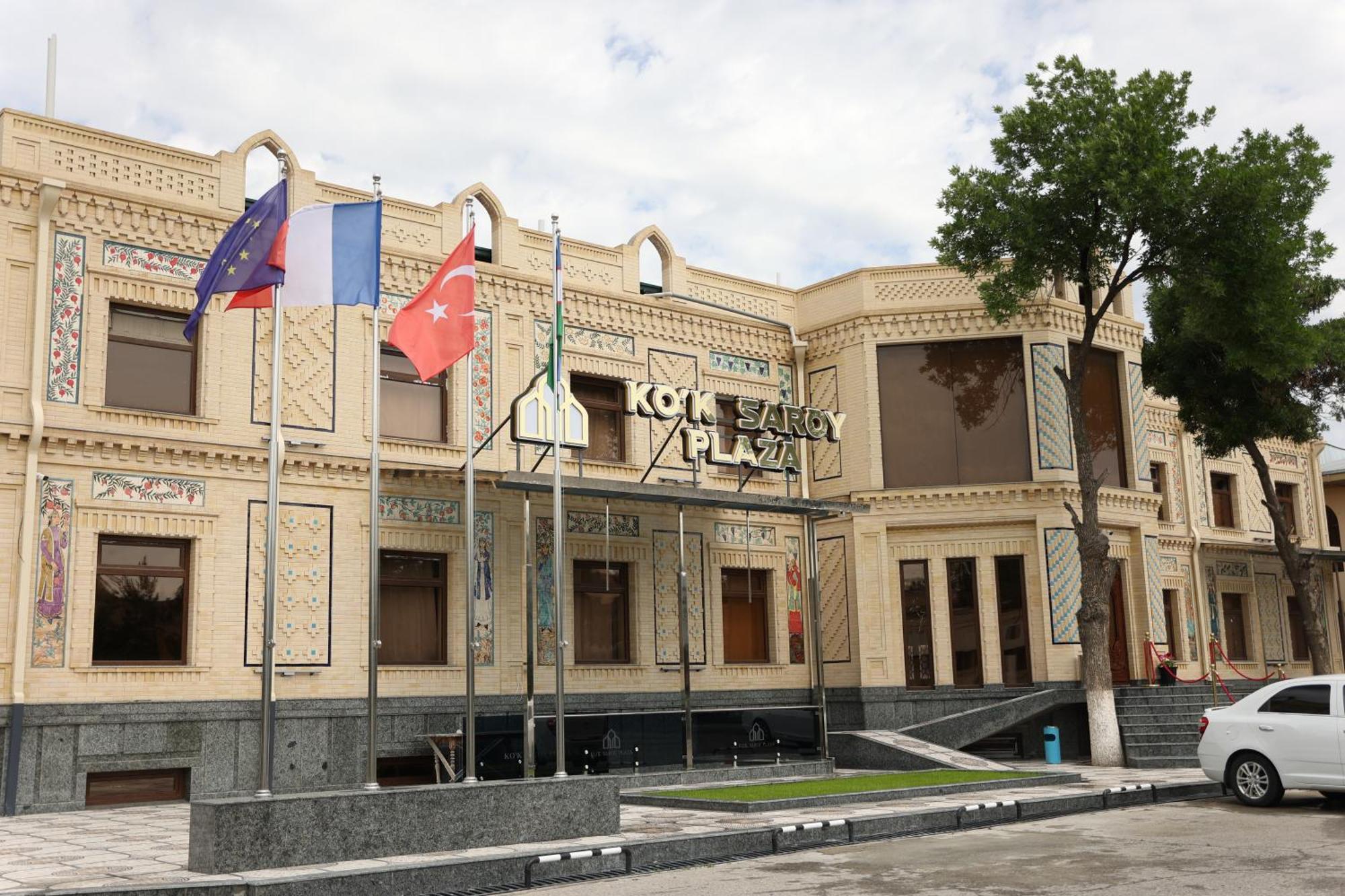 Ko'K Saroy Plaza Hotel ซามาร์คันด์ ภายนอก รูปภาพ