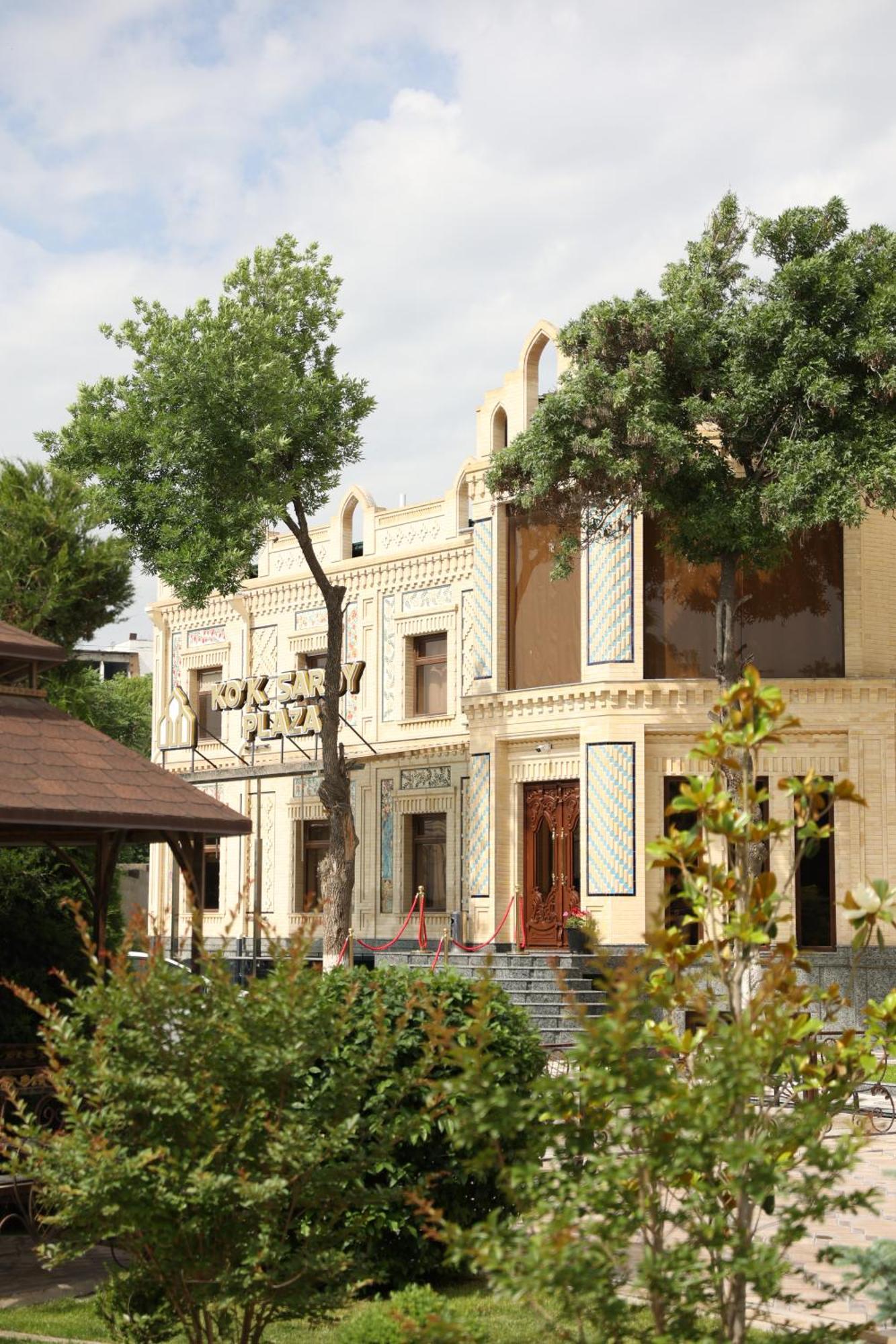 Ko'K Saroy Plaza Hotel ซามาร์คันด์ ภายนอก รูปภาพ