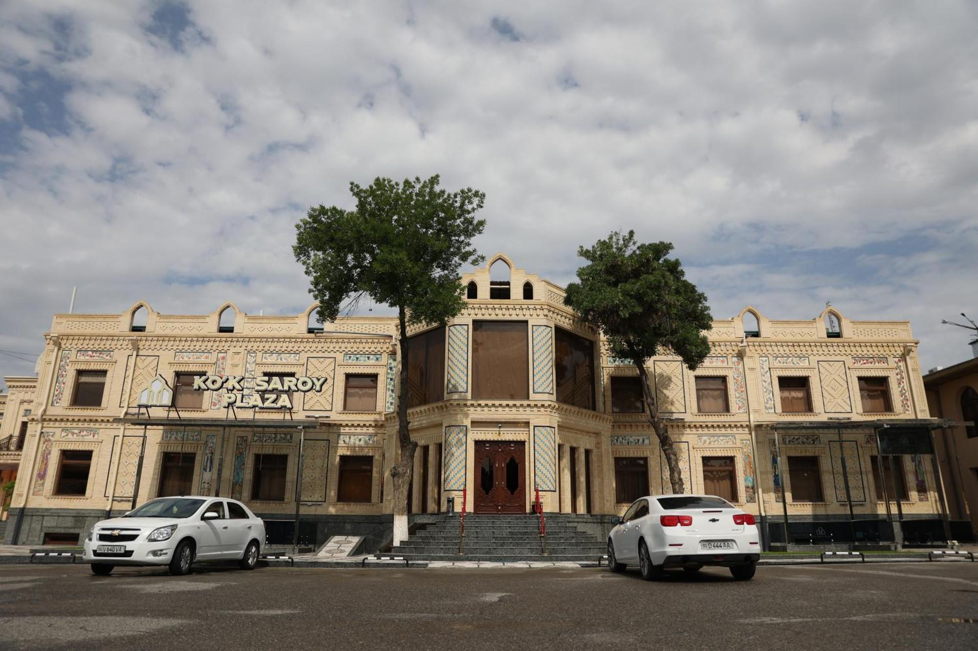 Ko'K Saroy Plaza Hotel ซามาร์คันด์ ภายนอก รูปภาพ
